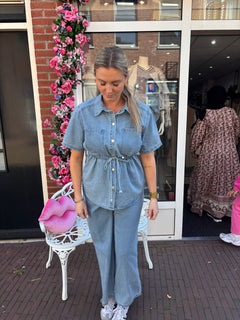 FITTED DENIM SET