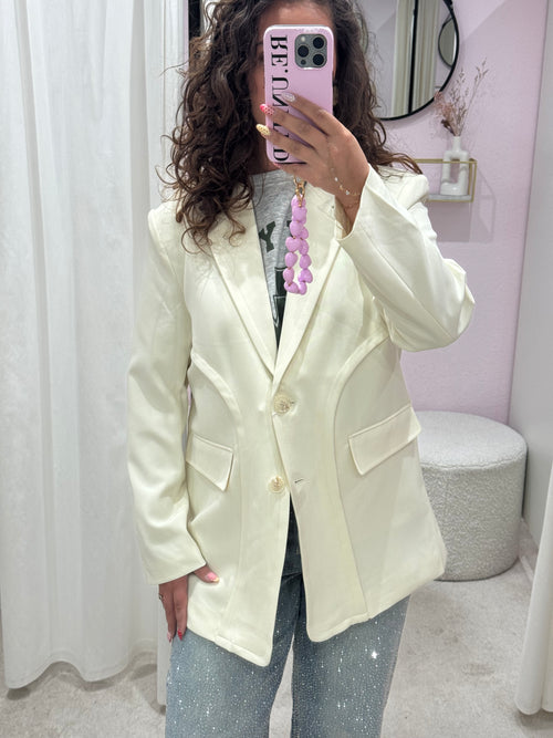 YMRE BLAZER CREME