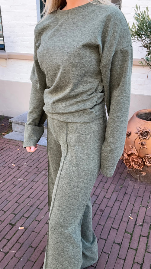 SO COSY TWO PIECE GREEN