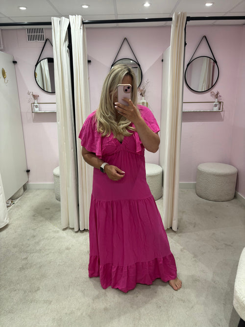 ENDLESS SUMMER DRESS FUCHSIA