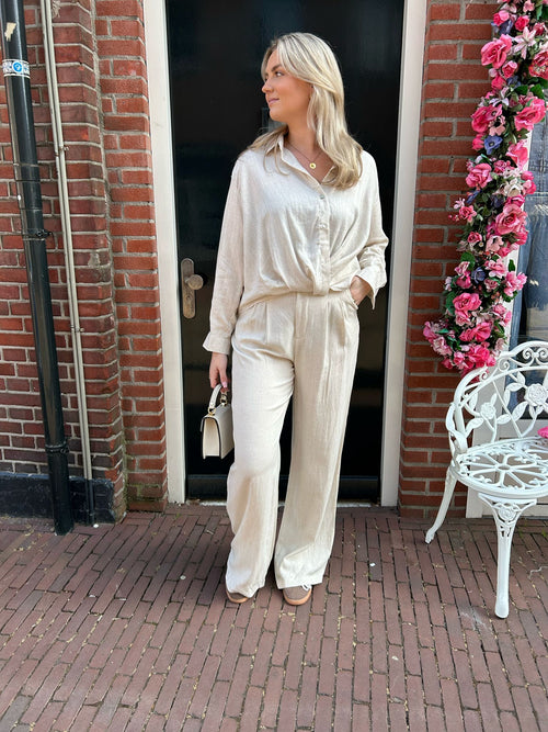 MARILOU BLOUSE BEIGE