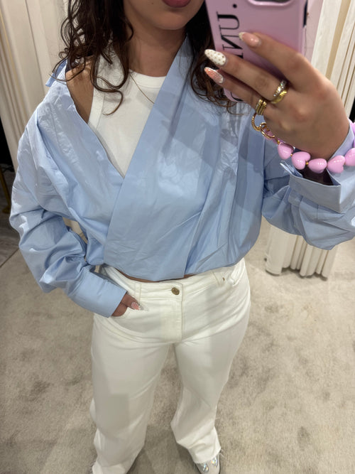 MARIE BLOUSE BLUE