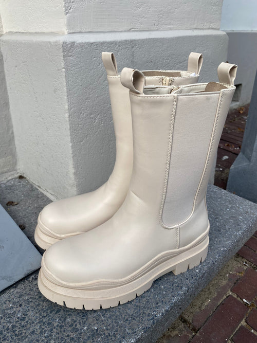 CHELSEA BOOTS CRÉME