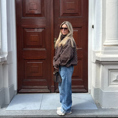 POLLY JACKET BROWN