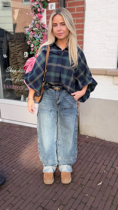 FRANKIE BLOUSE NAVY