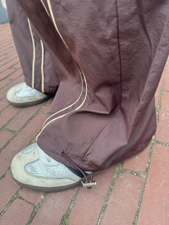 TRACK PANT BROWN