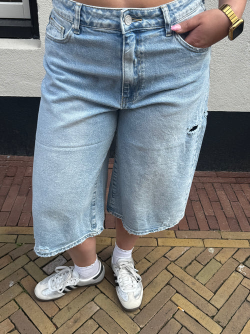 BAGGY JORT JEANS BLUE