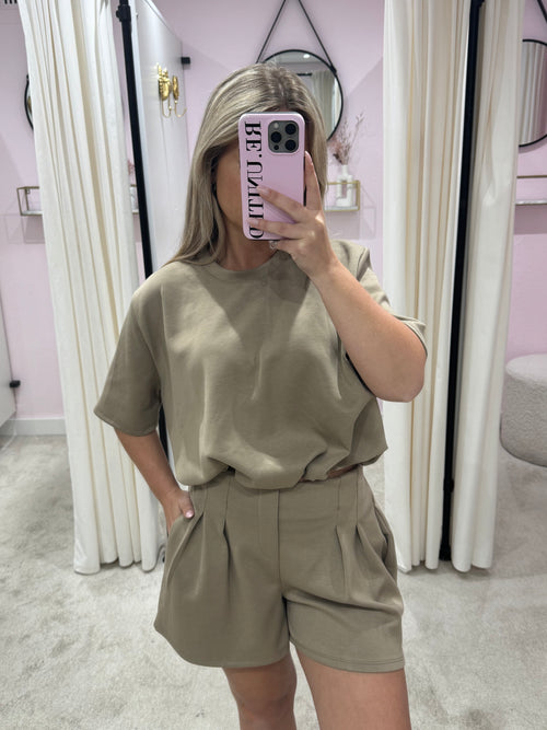 CASUAL TWO PIECE TAUPE