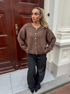 CATO VEST BROWN