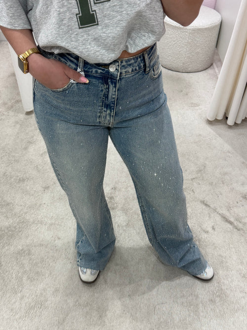 DIAMOND JEANS WIDE LEG TALL