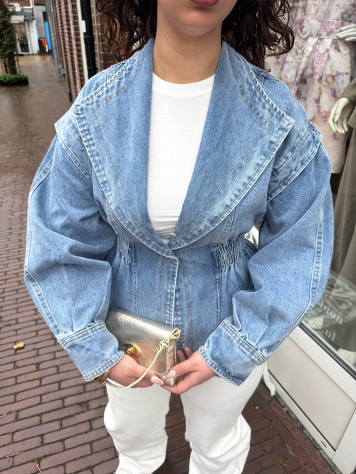 DENIM BLAZER