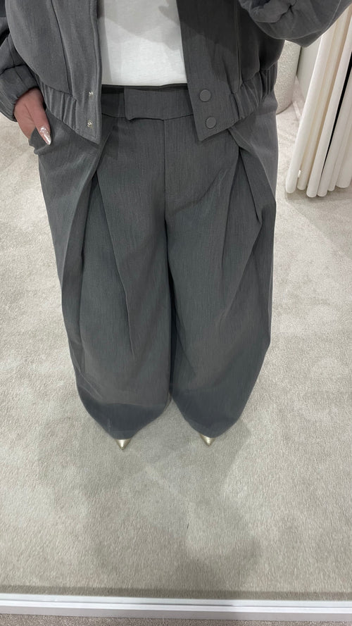 LOUA ULTRA WIDE PANTALON GREY