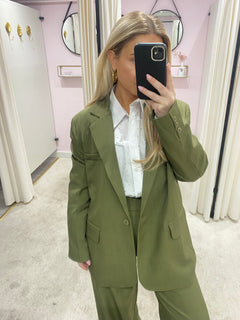 KIM BLAZER GREEN