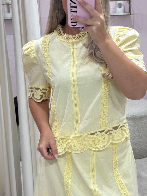 AZURE SET BUTTER YELLOW