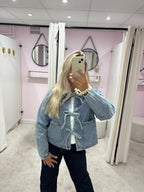 MONICA DENIM BLOUSE