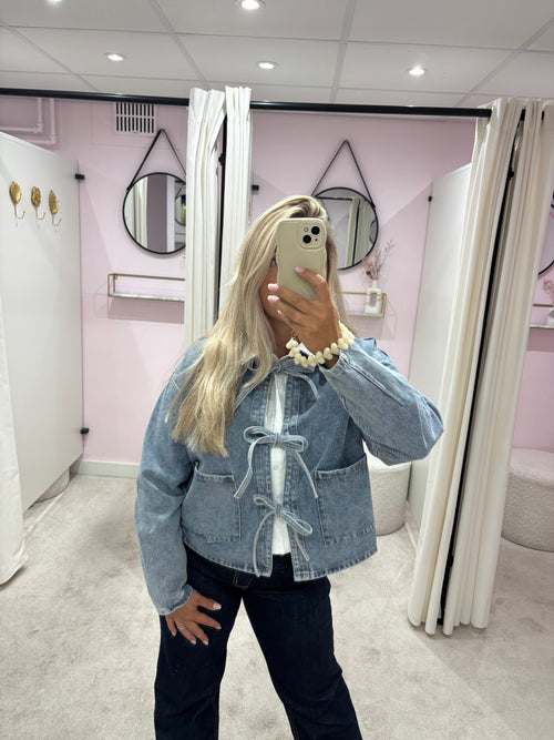 MONICA DENIM BLOUSE