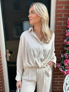 MARILOU BLOUSE BEIGE