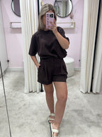 CASUAL TWO PIECE BROWN