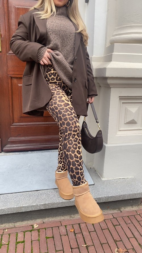 BASIC LEGGING LEOPARD