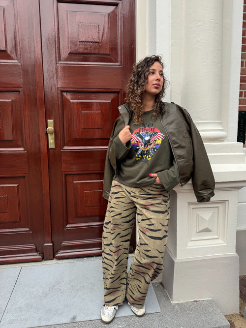 EAGLE SWEATER ARMY GREEN