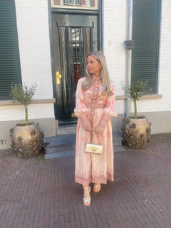 LEONORA FLOWER DRESS BLUSH