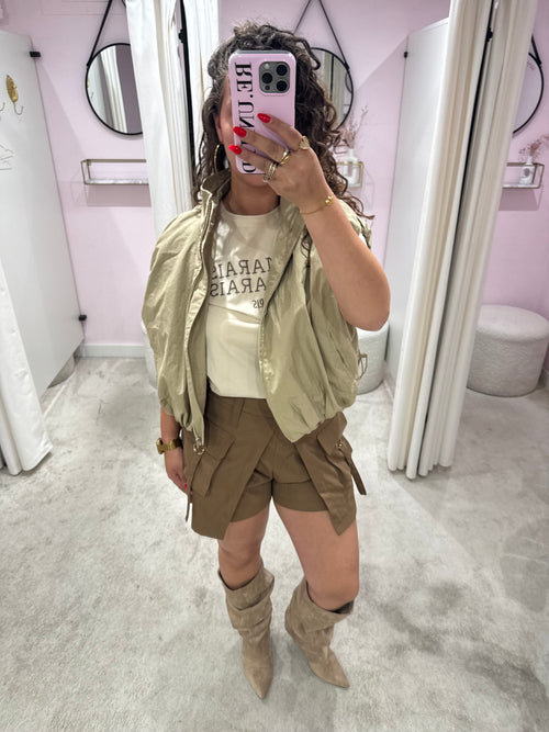 BELLE SKORT BROWN