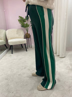 LIMA STRIPED PANT GREEN