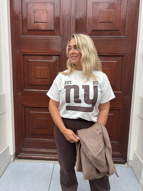 NY TEE ECRU