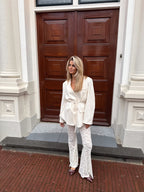LACE PANT CRÉME