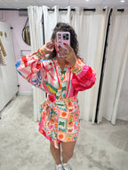 TROPICAL MUSE DRESS MULTICOLOUR