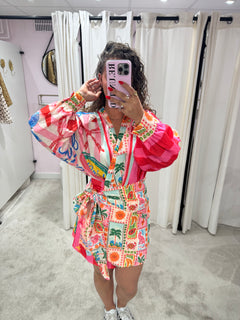 TROPICAL MUSE DRESS MULTICOLOUR