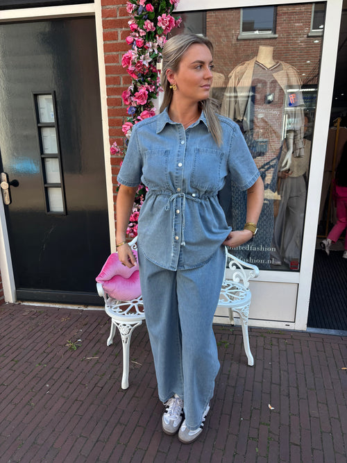 FITTED DENIM SET