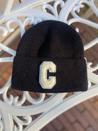 INSPIRED C BEANIE BLACK