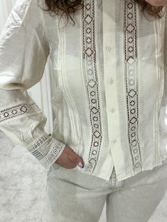 TIFFANY BLOUSE CRÈME