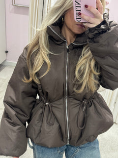SOPHIE PUFFY JACKET BROWN