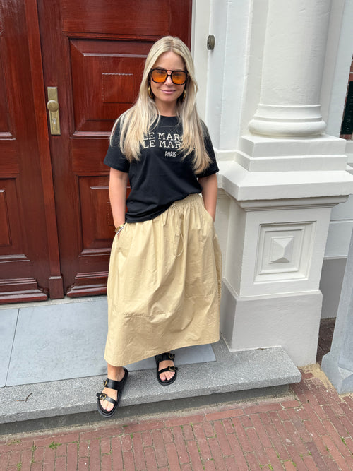 LE MARAIS TEE BLACK