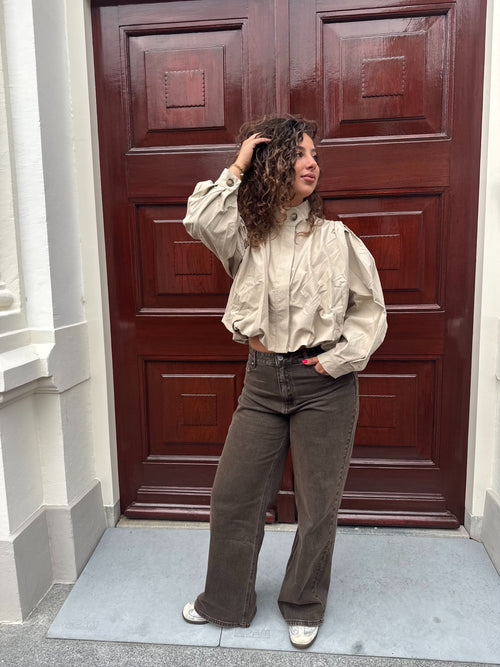 JOY BLOUSE BEIGE