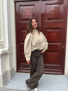 JOY BLOUSE BEIGE
