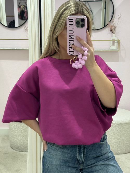 LEXI TOP FUCHSIA