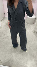 STAY CHIC JUMPSUIT DARKGREY