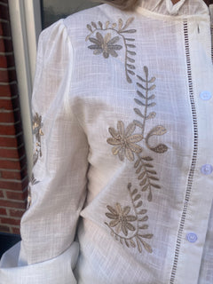 MONA BLOUSE CRÈME