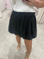 BALLOON SKIRT BLACK
