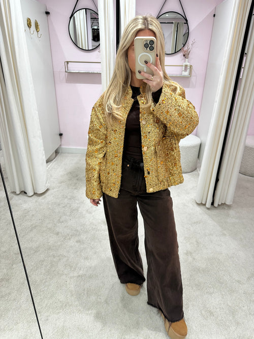 GOLDEN SPARKLE JACKET
