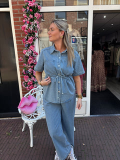 FITTED DENIM SET