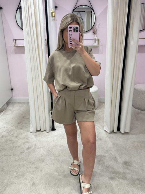 CASUAL TWO PIECE TAUPE