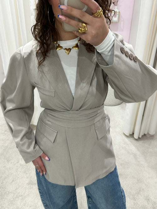 BLAZER BELT BEIGE