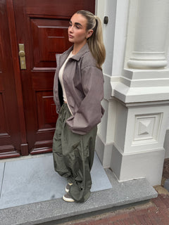 TRENDY CHECKERED JACKET