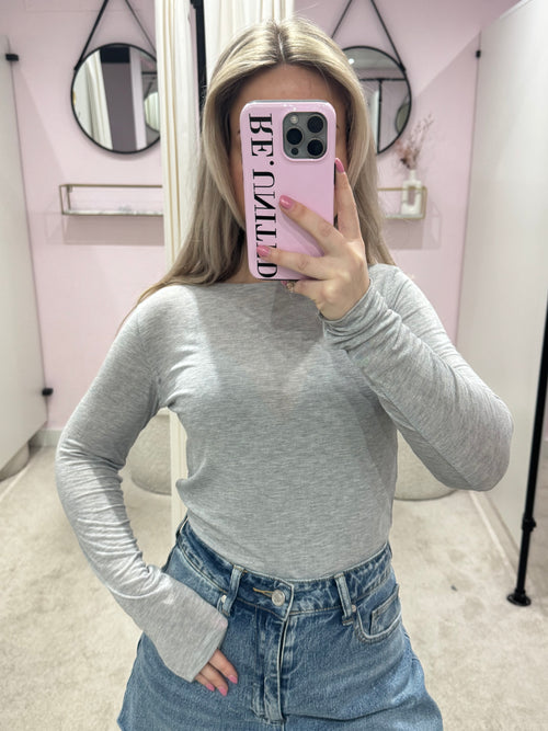 CASHMERE LONGSLEEVE MONICA GREY