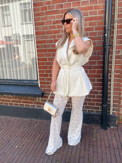 MARWA GILET CRÉME