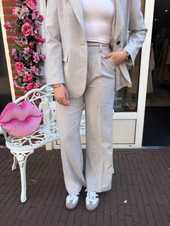 DIANA PANTALON LIGHT GREY